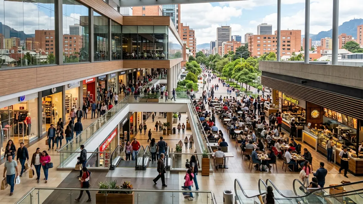 Colombia ya suma cerca de 270 centros comerciales en 60 ciudades: Bogotá lidera el retail colombiano