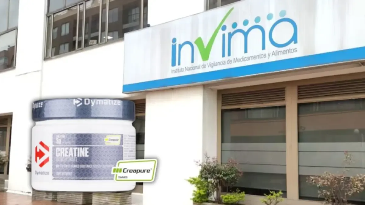 Invima advierte sobre posibles riesgos para la salud de un tipo de creatina para entrenamientos deportivos