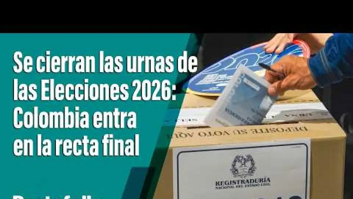 Cierre de urnas de las elecciones 2026