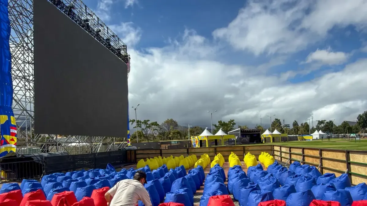 Colombia vs. Congo en Bogotá: dónde ver gratis el partido en pantalla gigante