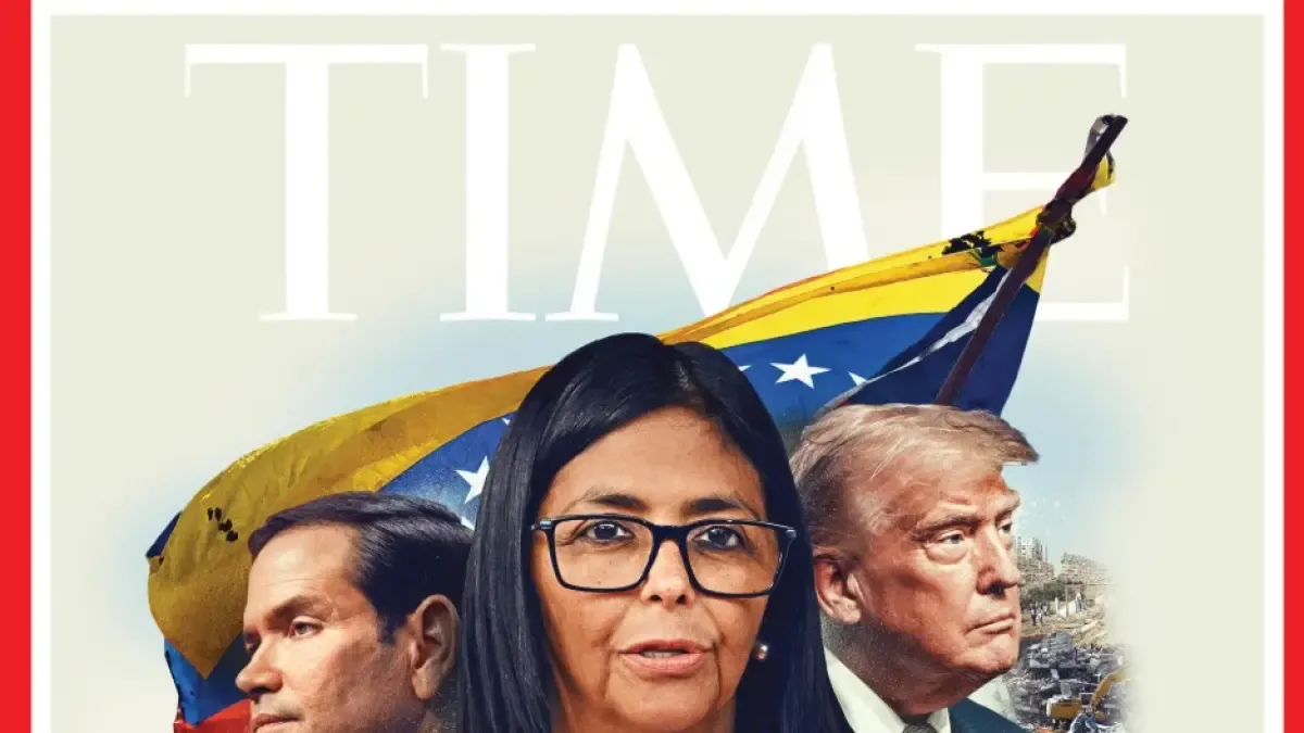 Delcy Rodríguez llegó a la portada de TIME y reveló los detalles del nuevo poder detrás de Venezuela