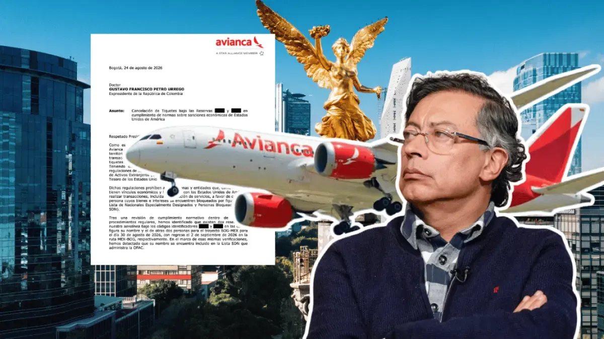 Avianca le habría avisado a Petro seis días antes sobre cancelación de tiquetes a México por estar en lista Clinton