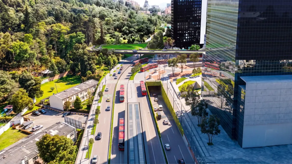 Así se verá el nuevo puente de la calle 100 con Séptima en Bogotá: cuatro carriles y tres pasos deprimidos