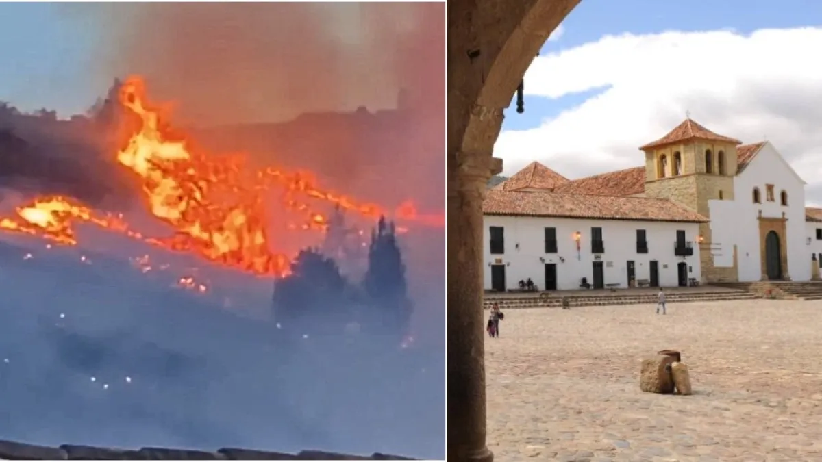 Incendio forestal en Villa de Leyva habría sido provocado: autoridades revelan nuevos indicios