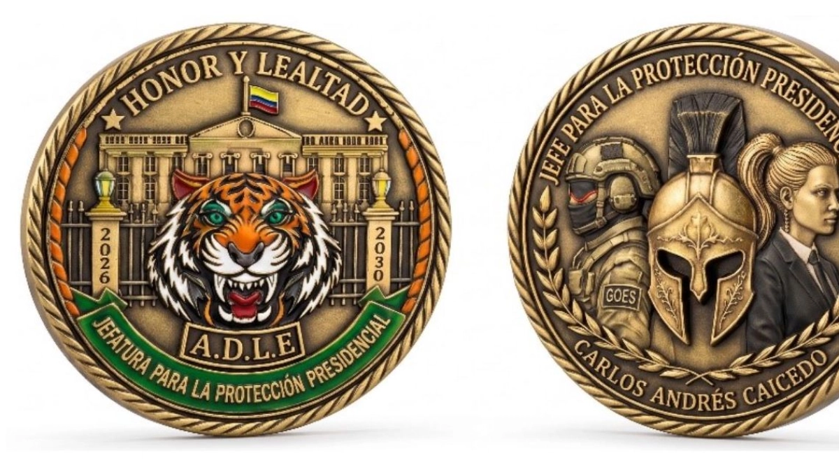 Abelardo De La Espriella prepara moneda protocolaria de oro: tendría un tigre ojiverde y símbolos de seguridad