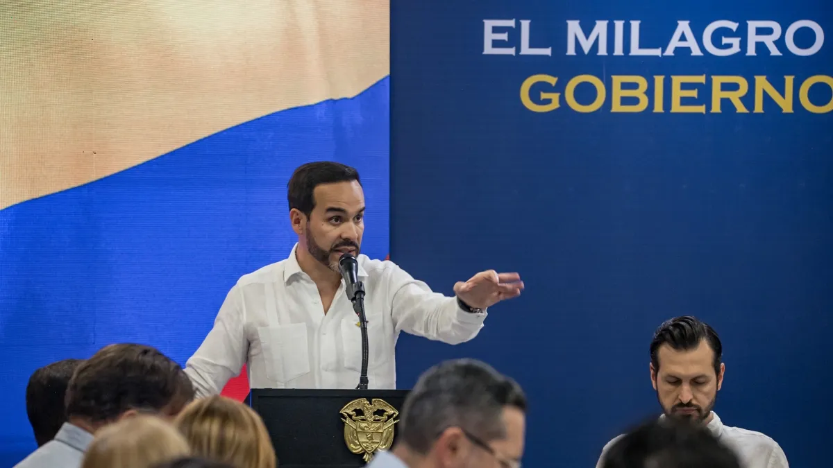 Presidente De La Espriella anuncia inversiones en Santa Marta luego de crisis de seguridad en la región