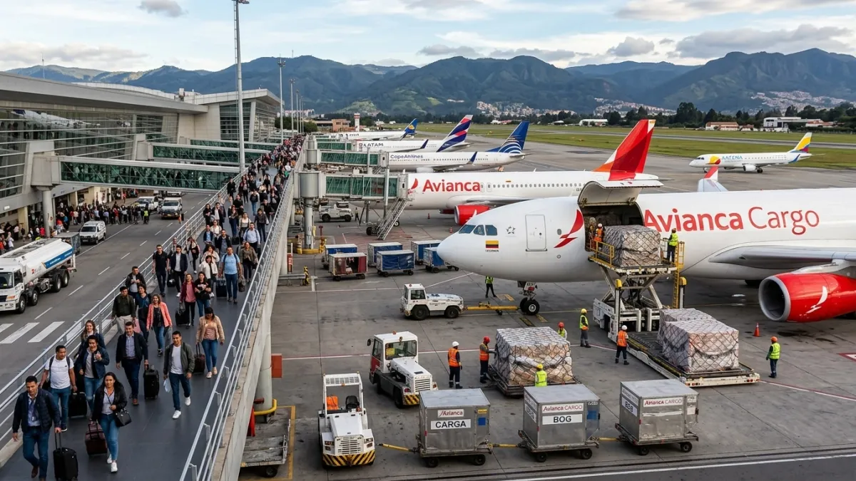 Cada vez más gente vuela por Colombia: 39,4 millones de pasajeros viajaron entre enero y agosto de 2026