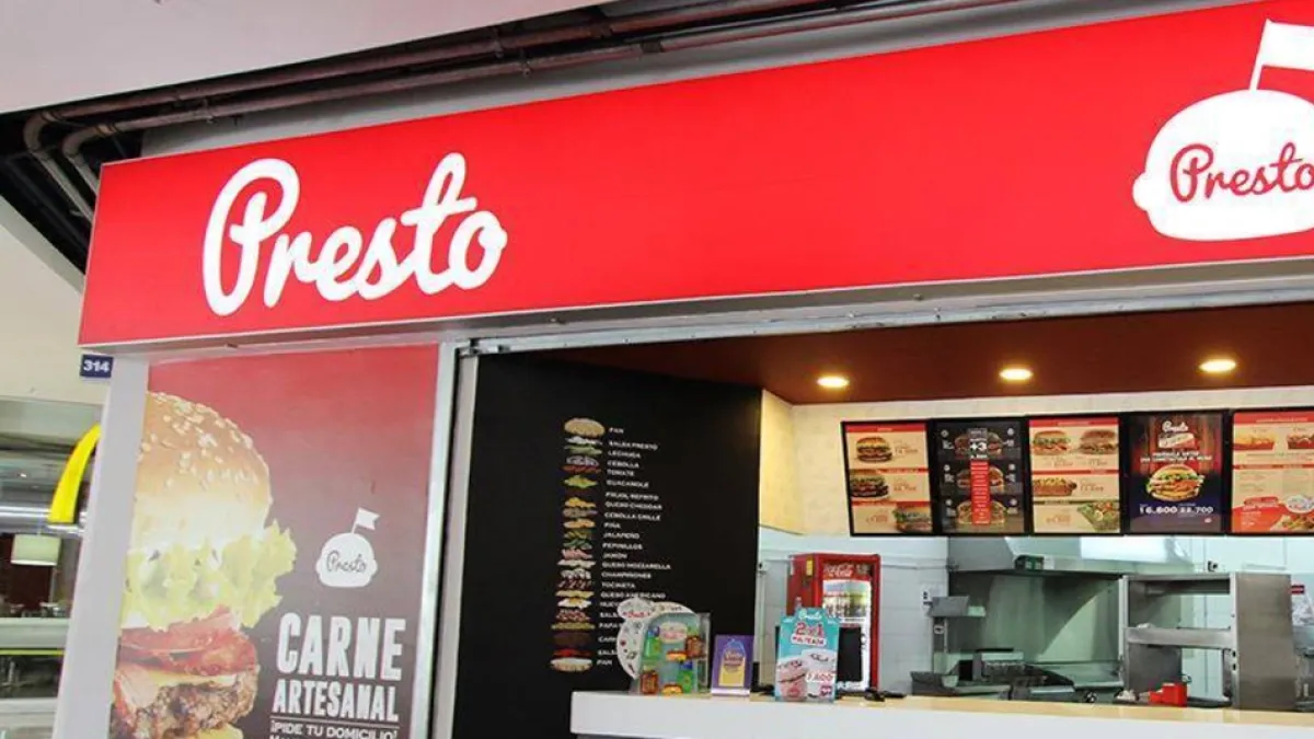 Presto, otra de las cadenas icónicas de comida rápida se despide del país: ordenan liquidación judicial
