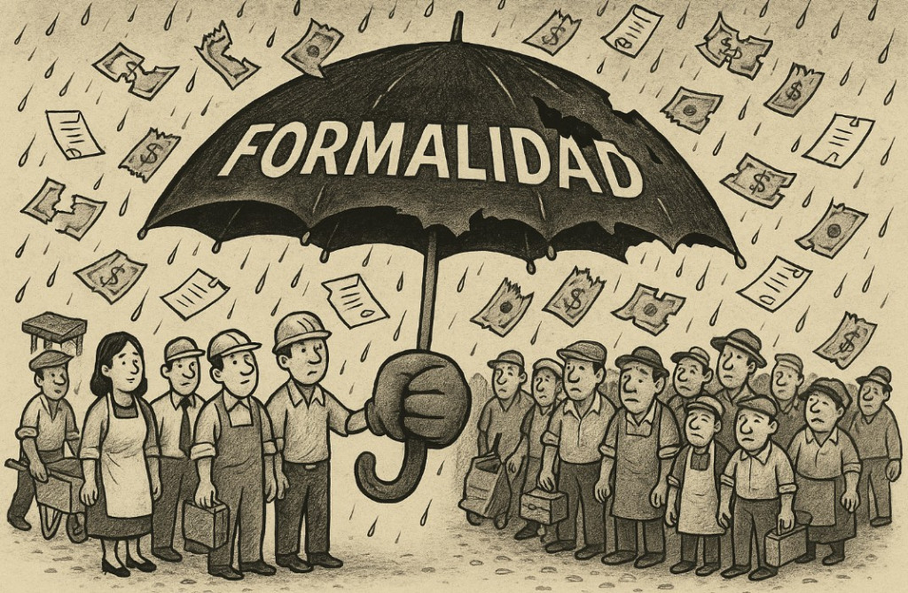 Las brechas de género son persistentes también en el mercado laboral y la informalidad.