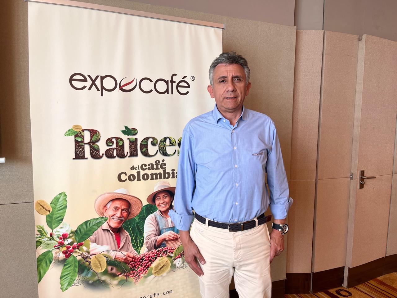 Rodrigo Alberto Fonseca, gerente general encargado de Expocafé