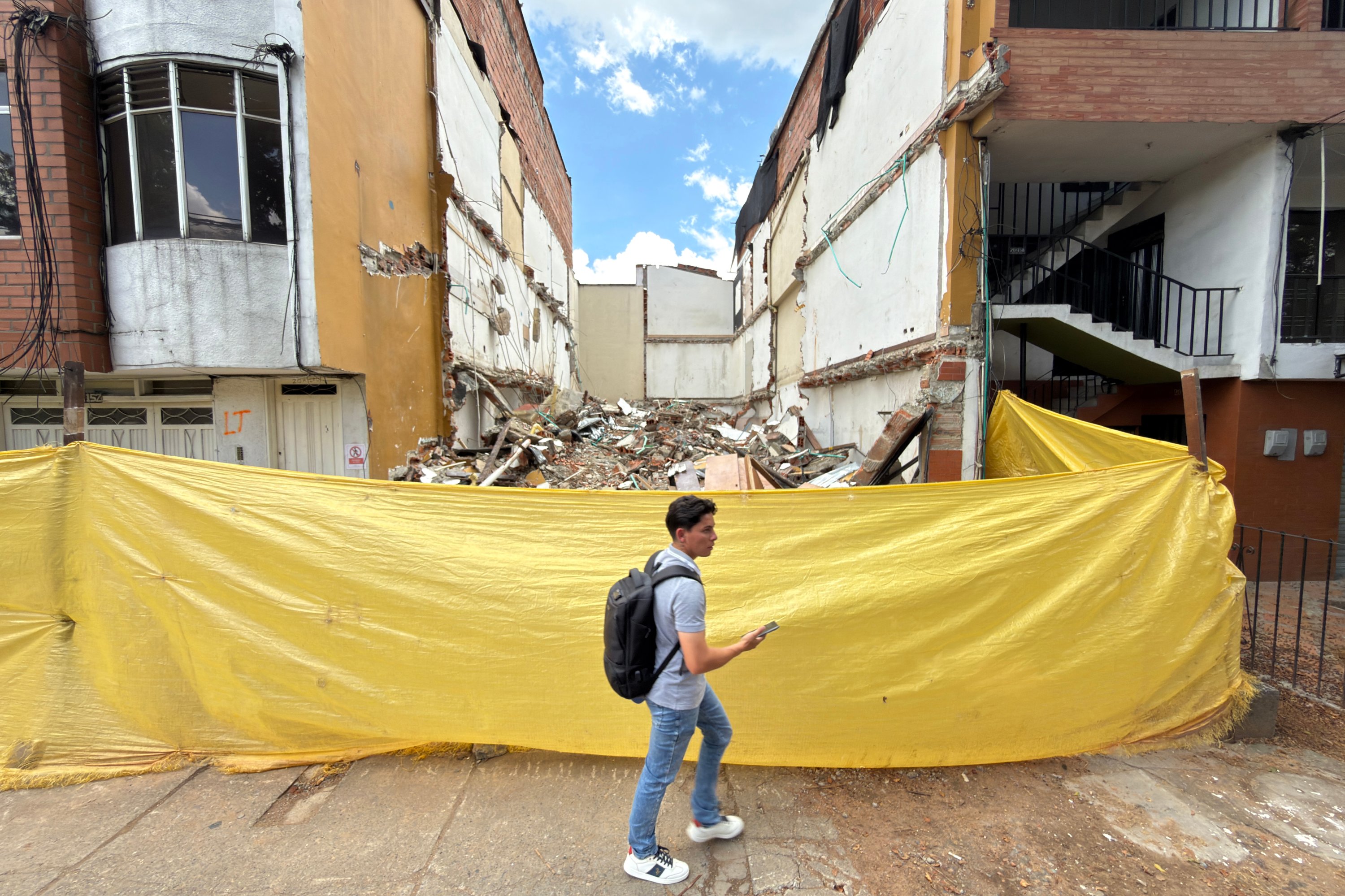 Construcciones de vivienda en Colombia.