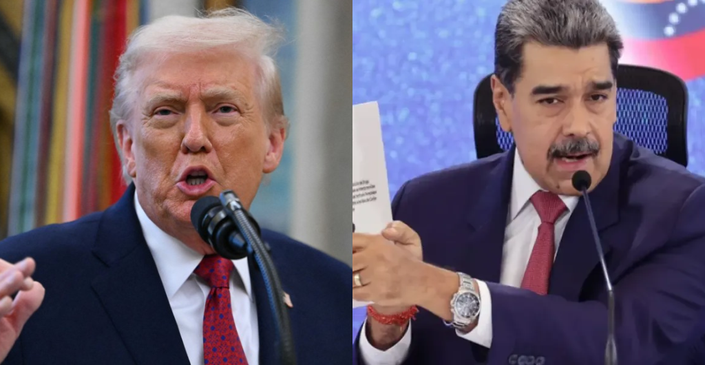 Donald Trump y Nicolás Maduro