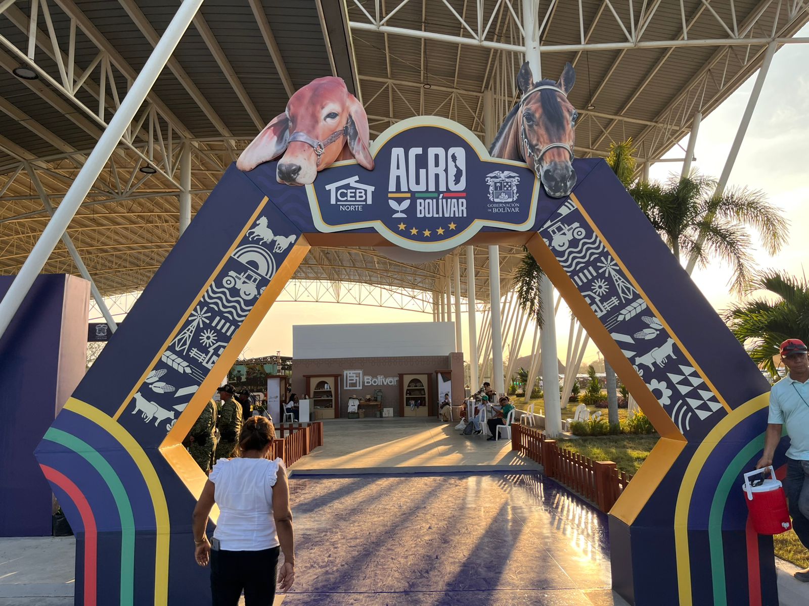 Agrobolívar reunió 20.000 asistentes en Arjona.