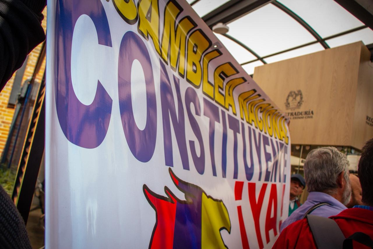 Inscripción del Comité Promotor de la Asamblea Nacional Constituyente