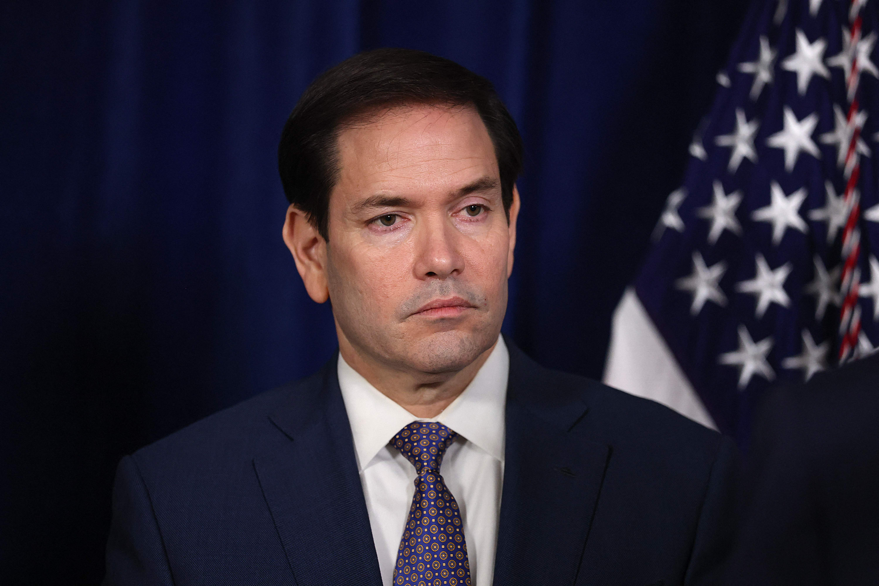Marco Rubio, secretario de Estados de EE. UU.