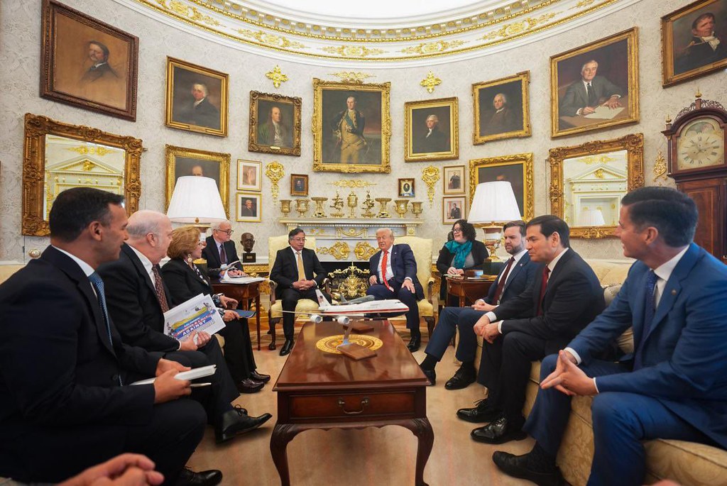 Encuentro entre Gustavo Petro y Donald Trump