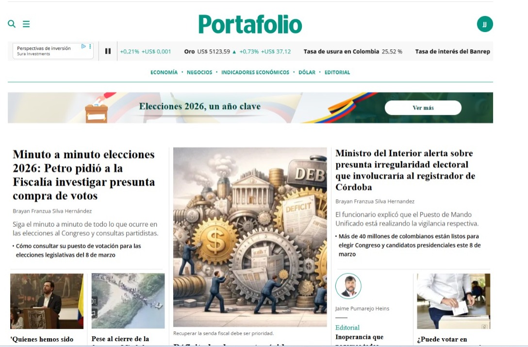 Siga nuestro minuto a minuto en Portafolio.co.